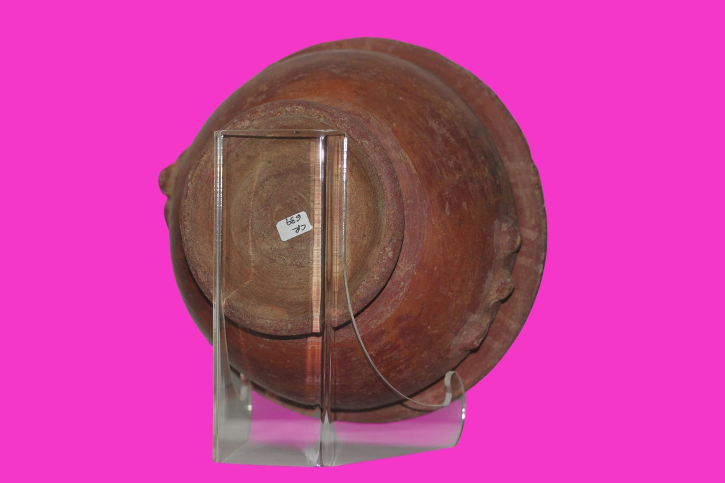 Authentic Pre Columbian Artifact Pedestal Bowl Nicoya Costa Rica 500 AD COA J59