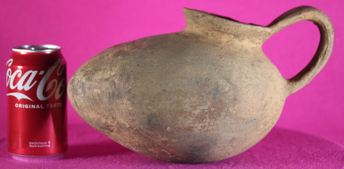 Authentic Pre Columbian Artifact Shoe Jar Zapotec Mexico 750-1250 AD COA J47