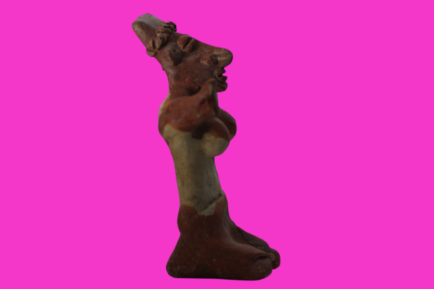 Pre Columbian Genuine Artifact Female Jalisco Figure Mexico 250BC-1000AD COA 209