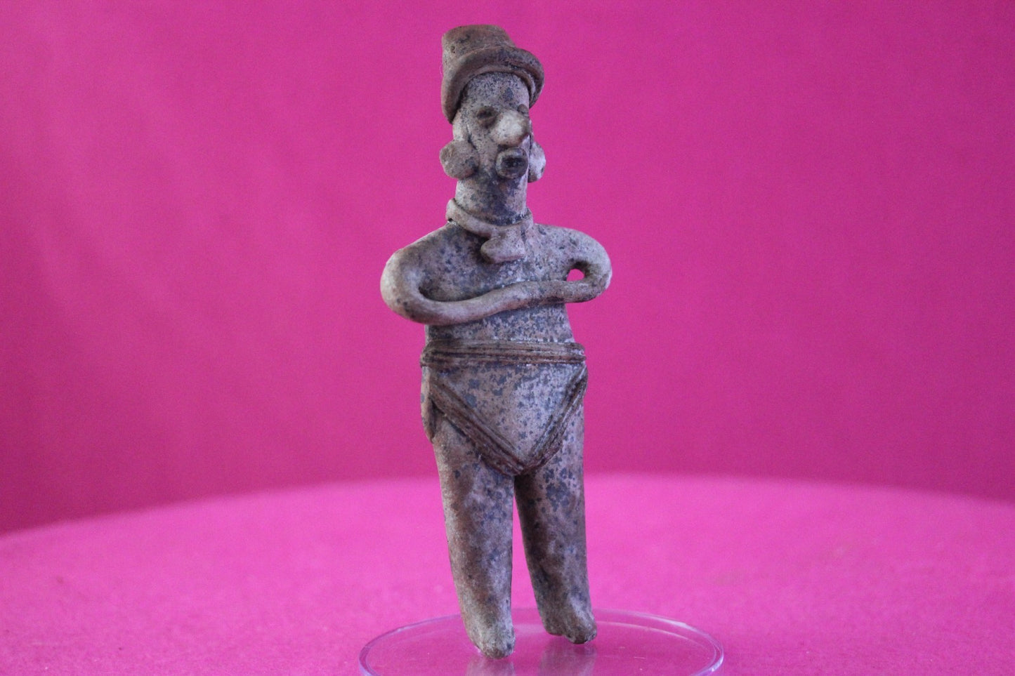 Authentic Pre Columbian Artifact Tomb Figure Colima Mexico 100 BC-250 AD COA 203