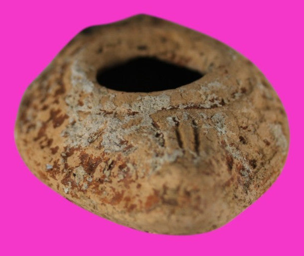 Jesus Christ Homeland Oil Lamp Authentic Holy Land Artifact 100 - 400 AD COA L04