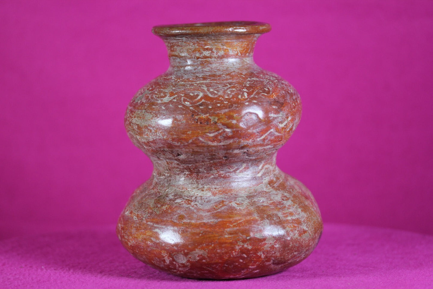 Authentic Pre Columbian Artifact Two Tier Olla Michoacan Arte Primitivo COA T64