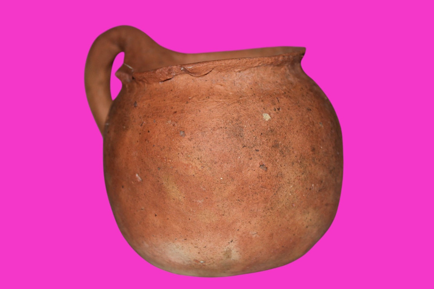 Holy Land Artifact Authentic 4000 Year Old Cup Time of Abraham 2000 BC COA J120