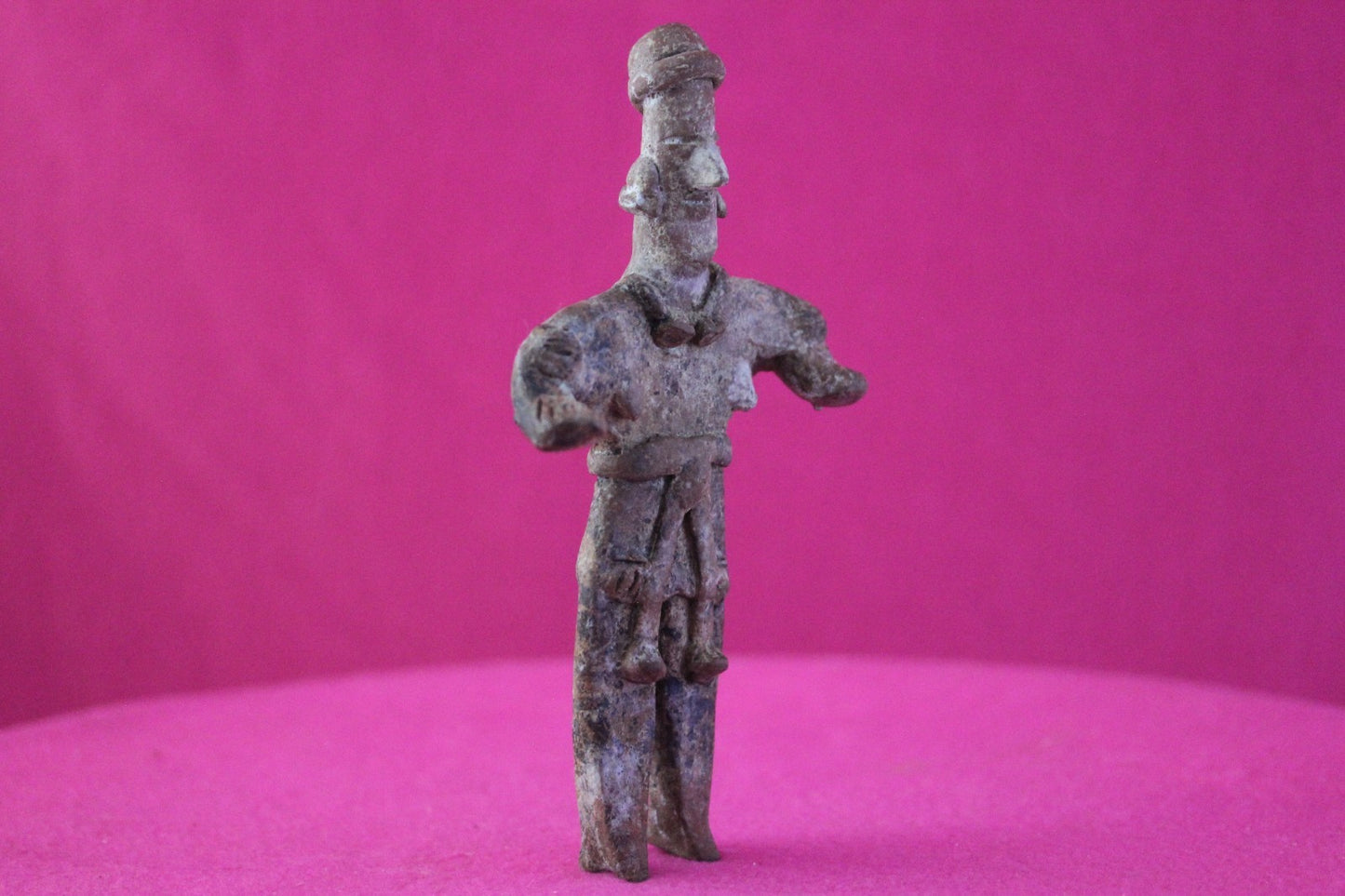 Authentic Pre Columbian Artifact Lady Shaman Tomb Figure Colima Mexico COA 202