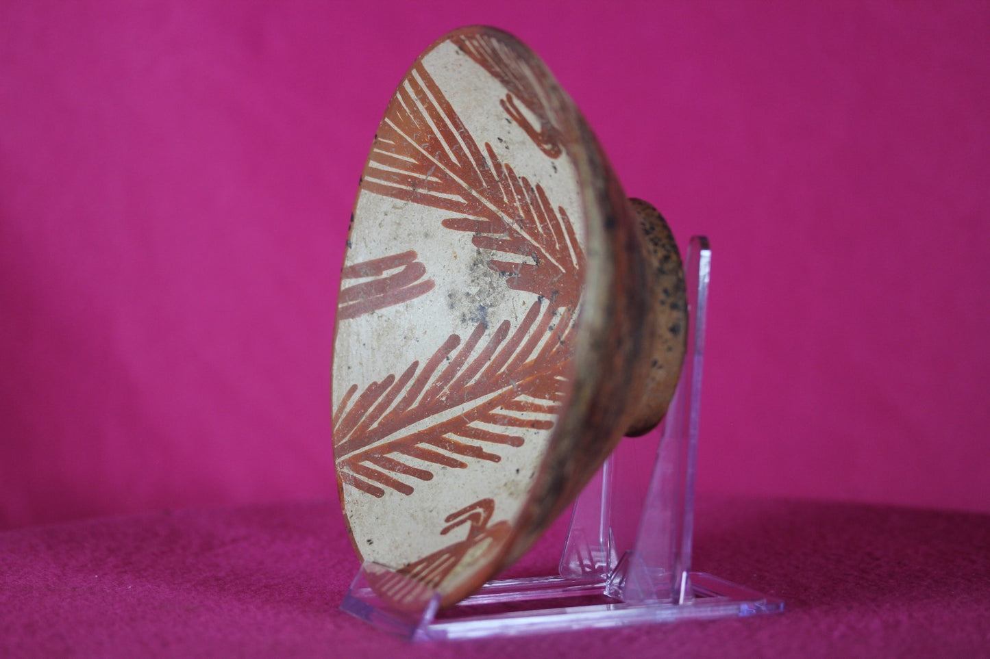 Authentic Pre Columbian Artifact Decorated Bowl Cajamarca Peru Pre Inca COA 206