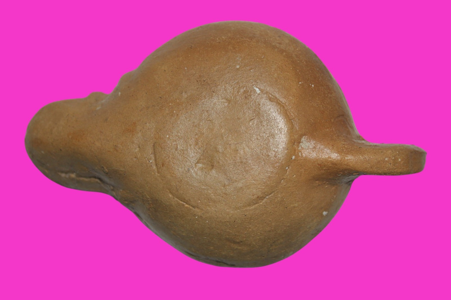 Four Horse War Chariot Oil Lamp Authentic Holy Land Artifact 200-400 AD COA J123