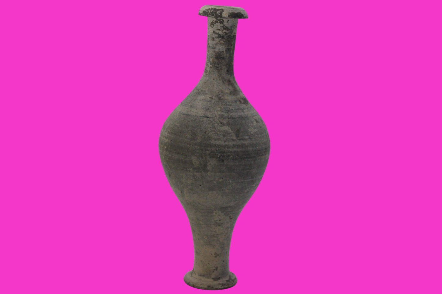 Authentic Ancient Holy Land Artifact Rare Spindle Amphora 300 to 100 BC COA J25