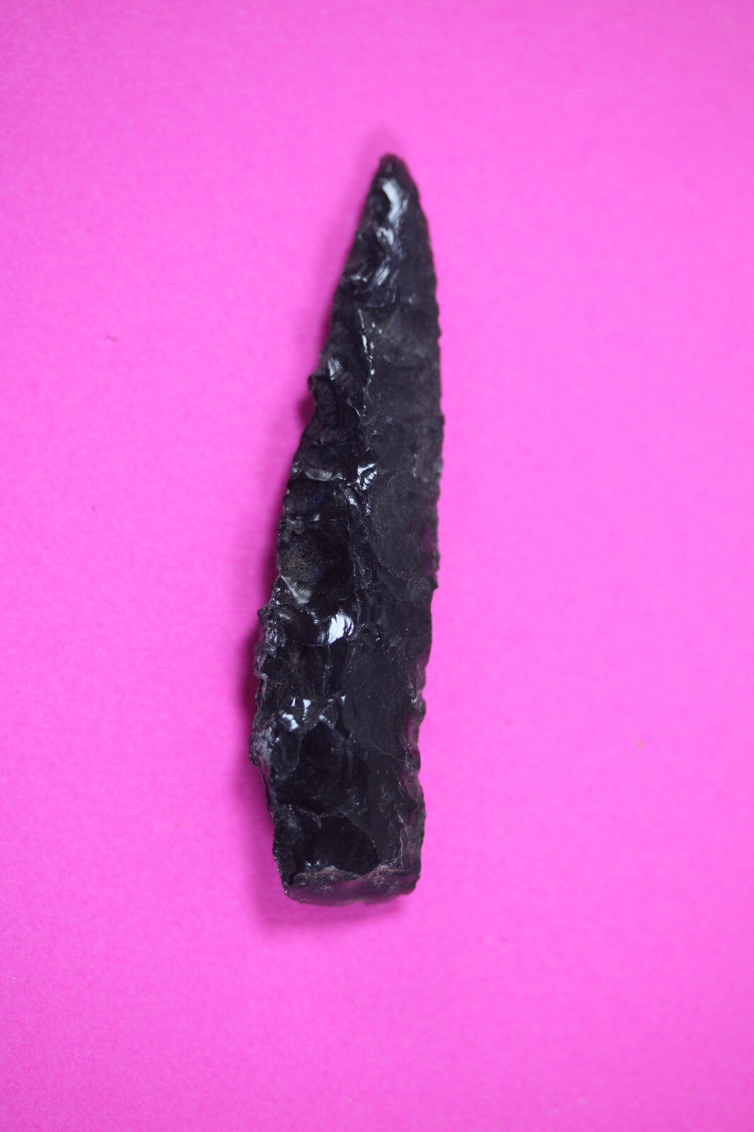 Authentic Pre Columbian Artifact Aztec Arrowhead Battle of Mexico City COA 37