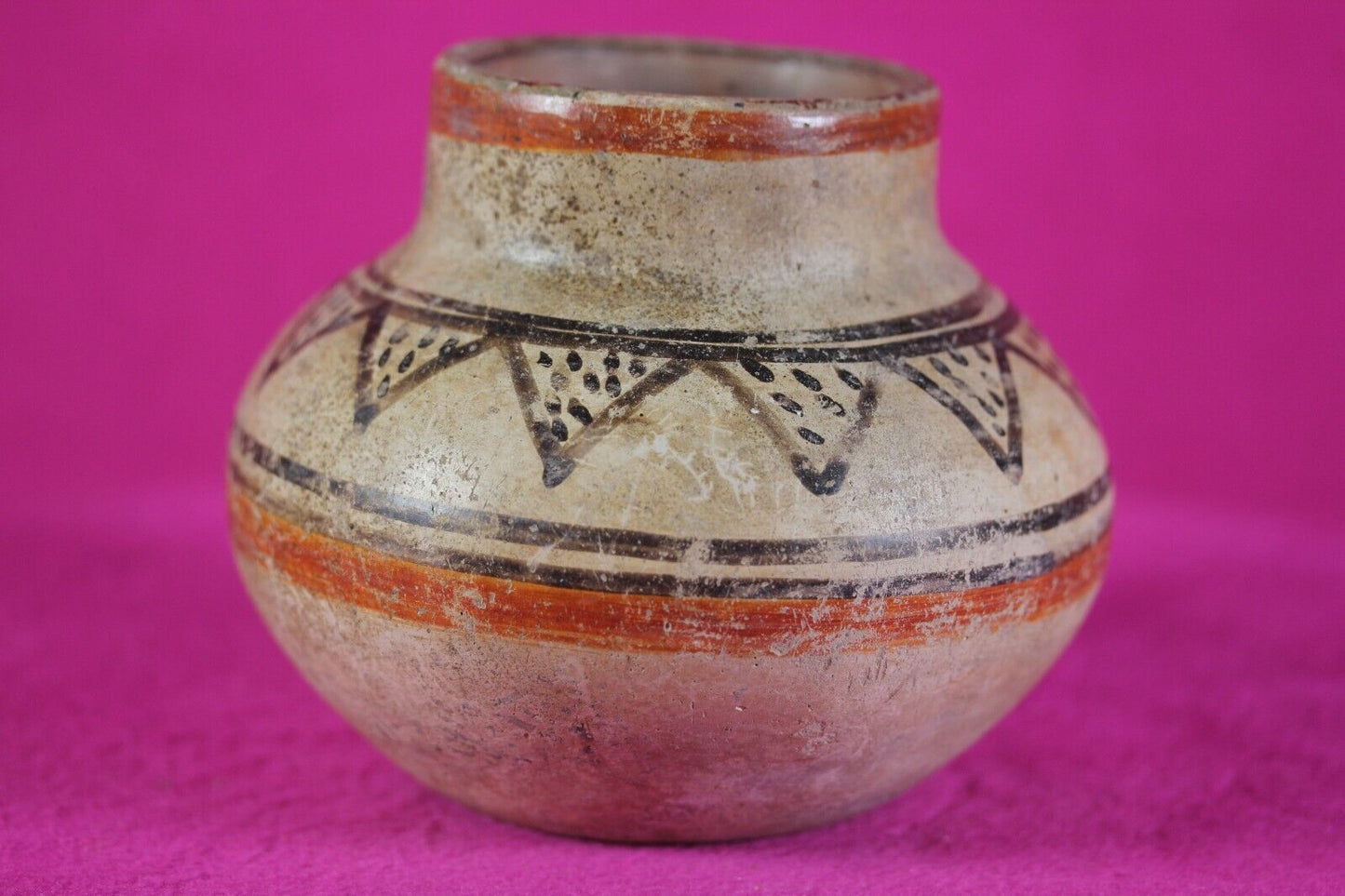Authentic Pre Columbian Artifact Decorated Bowl Costa Rica 700-1400 AD COA J99