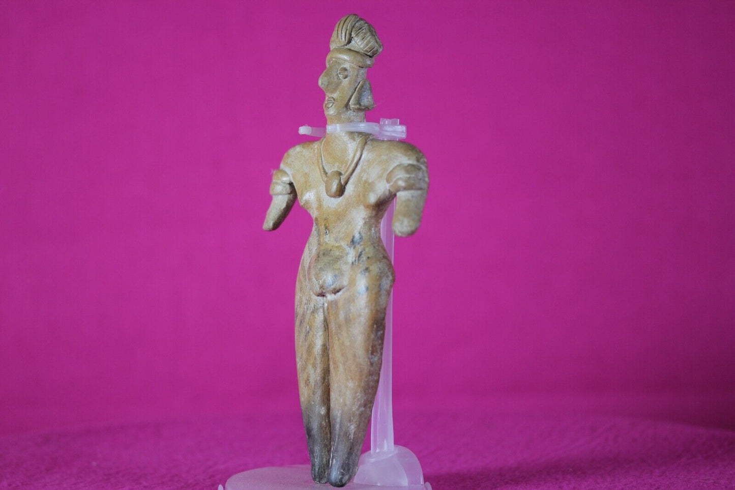 Pre Columbian Artifact Colima Figure Mexico 300BC-300AD Certified COA J37