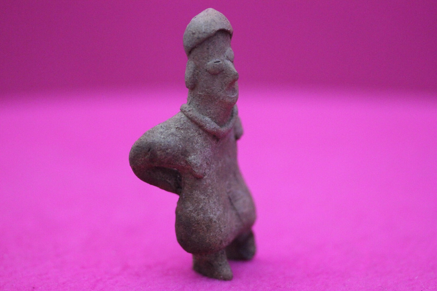 Authentic Pre Columbian Artifact Rare Grandma Tomb Figure Colima Mexico COA 157