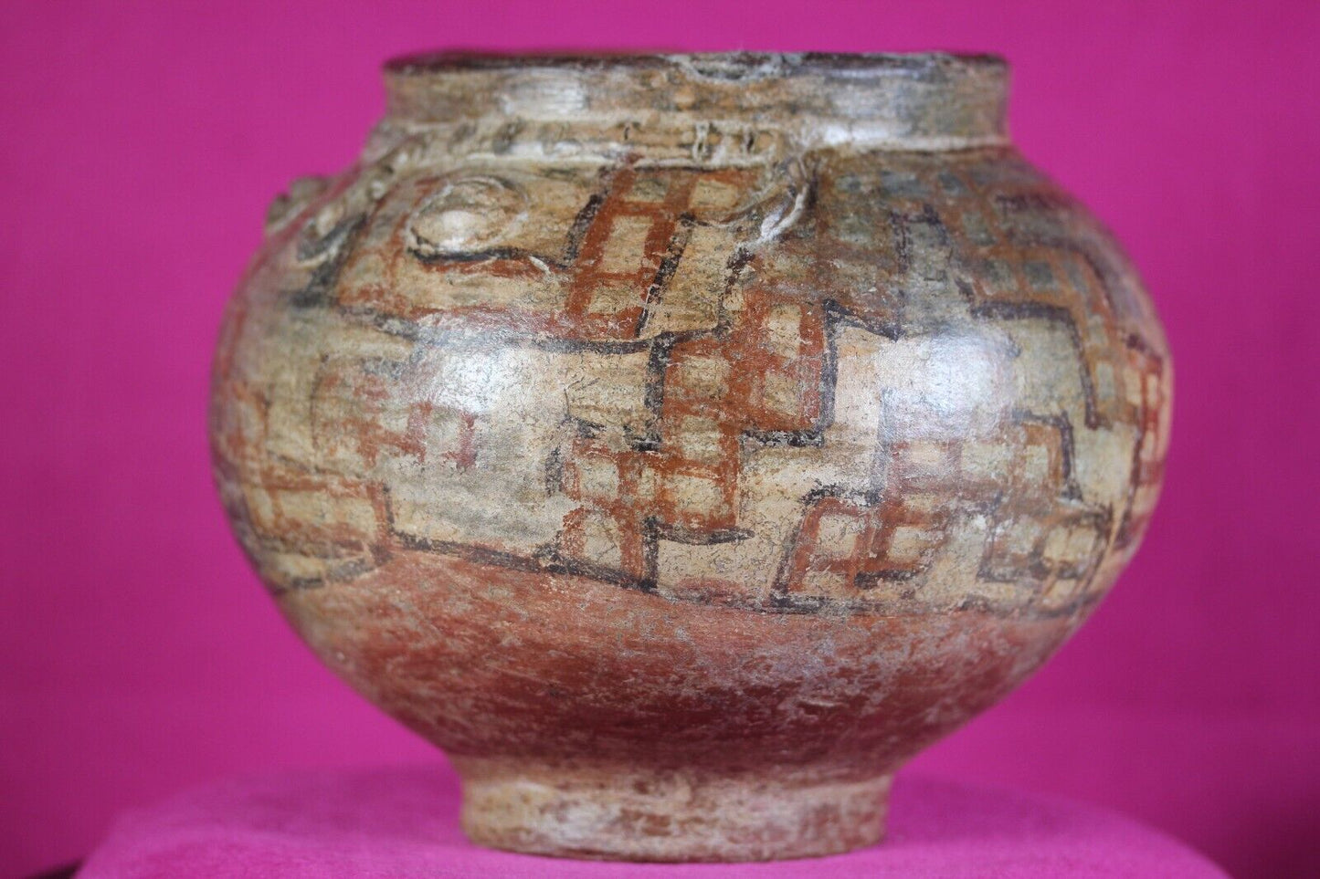 Authentic Pre Columbian Artifact Bowl Nicoya Costa Rica 800-1200 AD COA J22