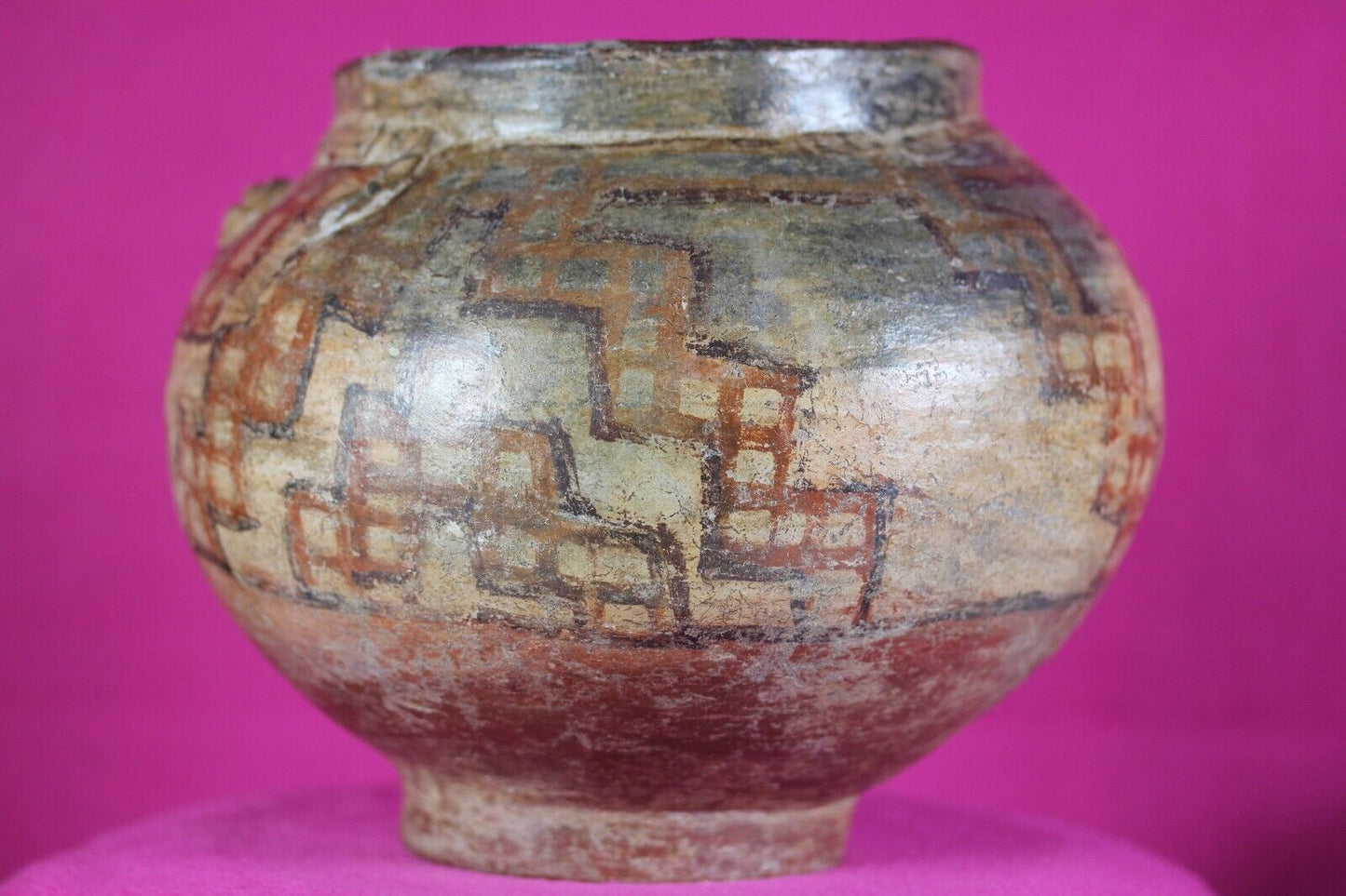 Authentic Pre Columbian Artifact Bowl Nicoya Costa Rica 800-1200 AD COA J22
