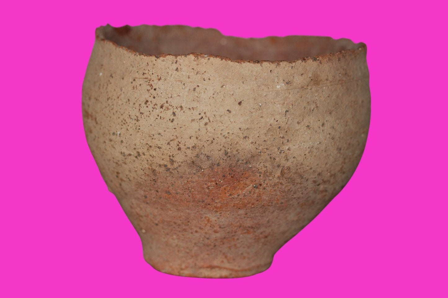 Holy Land Artifact Authentic From Time of Jesus Christ Bowl 100BC-200AD COA J136