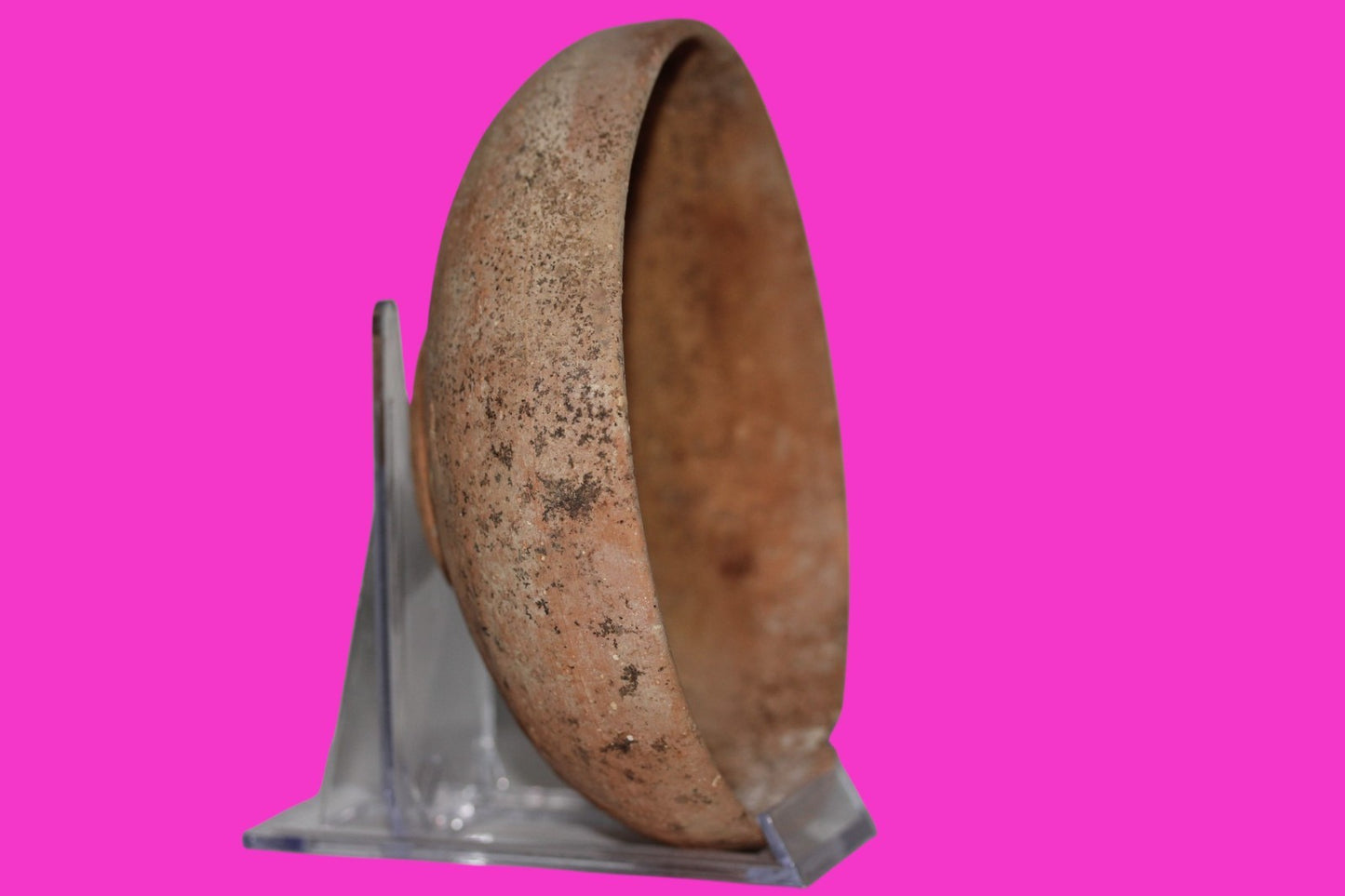 Holy Land Artifact Authentic Bowl From Time of Jesus Christ 100BC-200AD COA J139