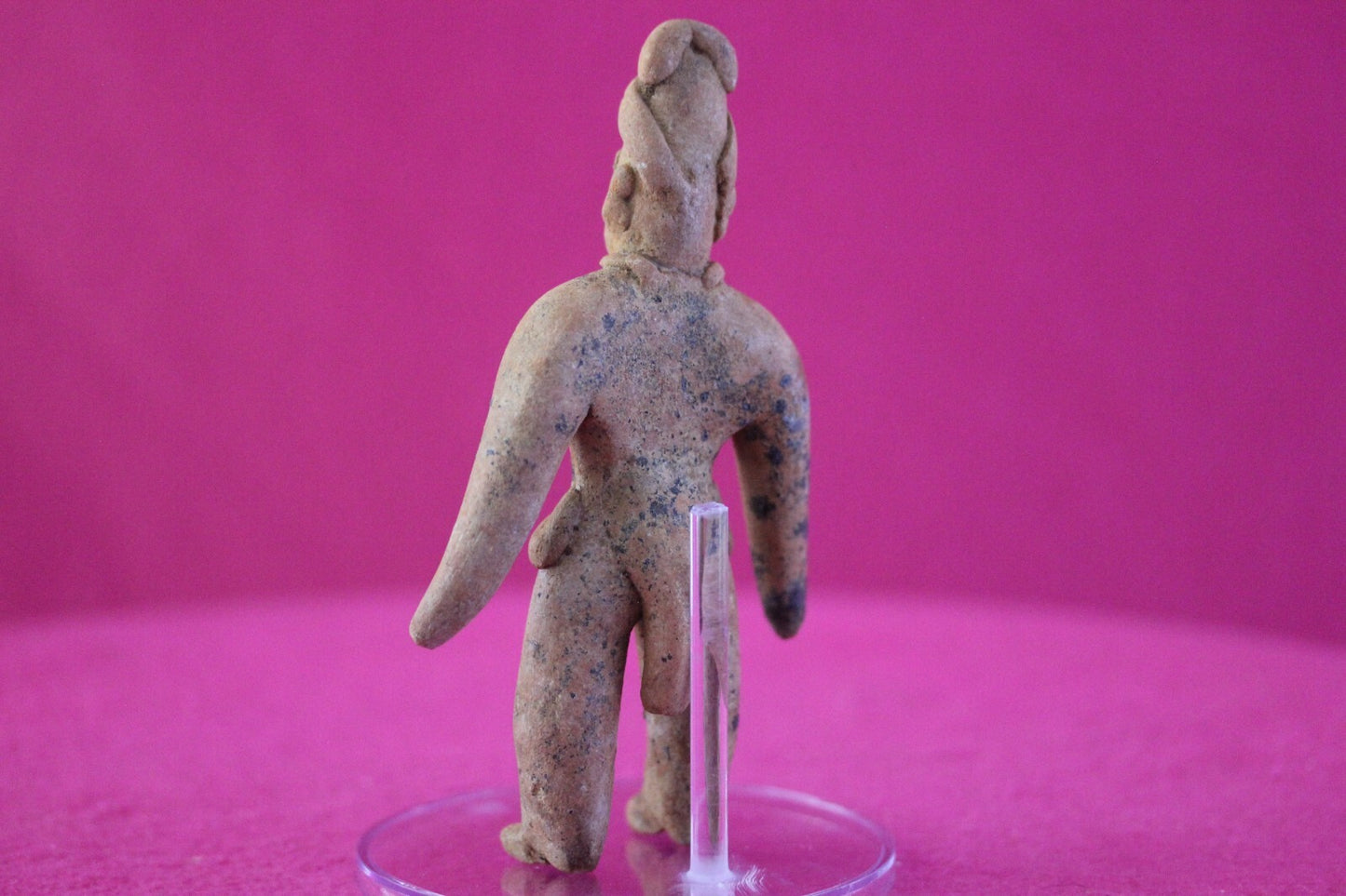 Authentic Pre Columbian Artifact Tomb Figure Colima Mexico 100 BC-250 AD COA 163