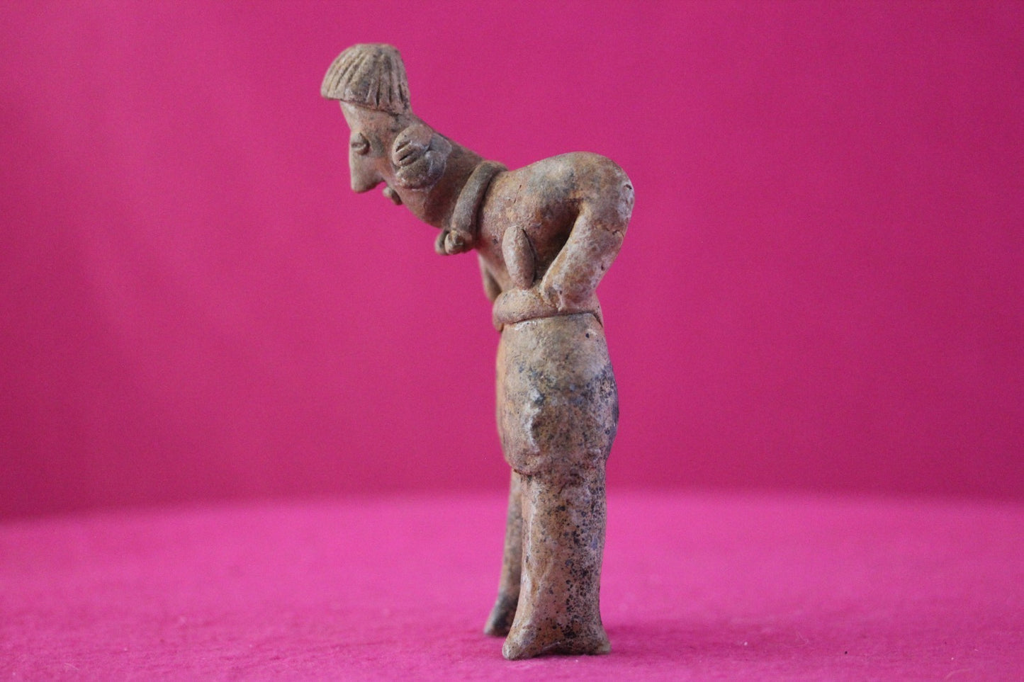 Authentic Pre Columbian Artifact Rare Grandma Tomb Figure Colima Mexico COA 201