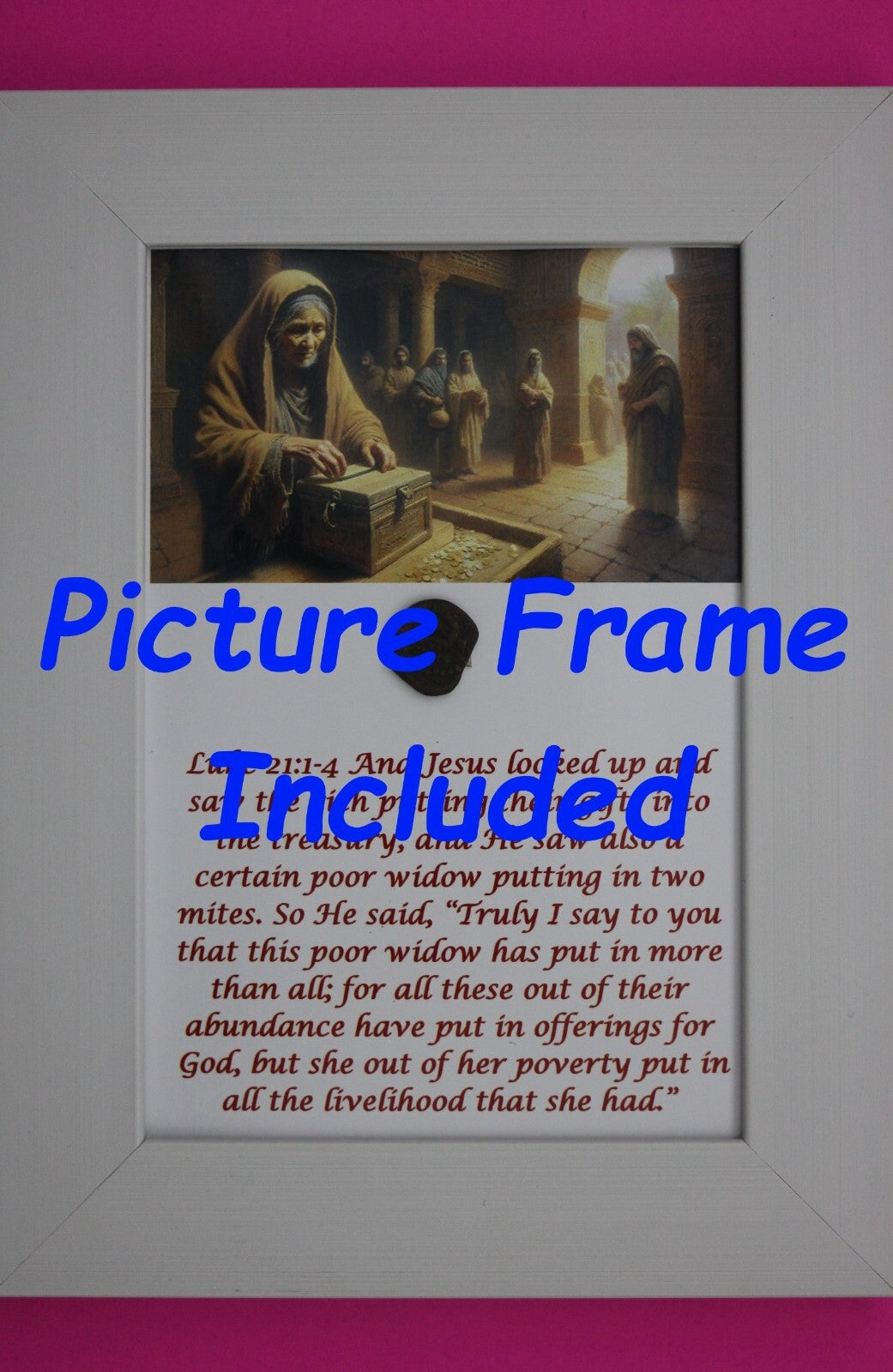 Authentic Jesus Christ Era Holy Land Widow's Mite Artifact 50 BC - 50 AD COA 006