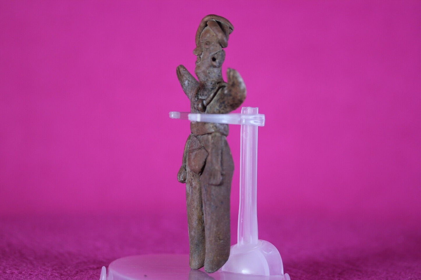 Pre Columbian Artifact Colima Figure Mexico 300BC-300AD Certified COA J74
