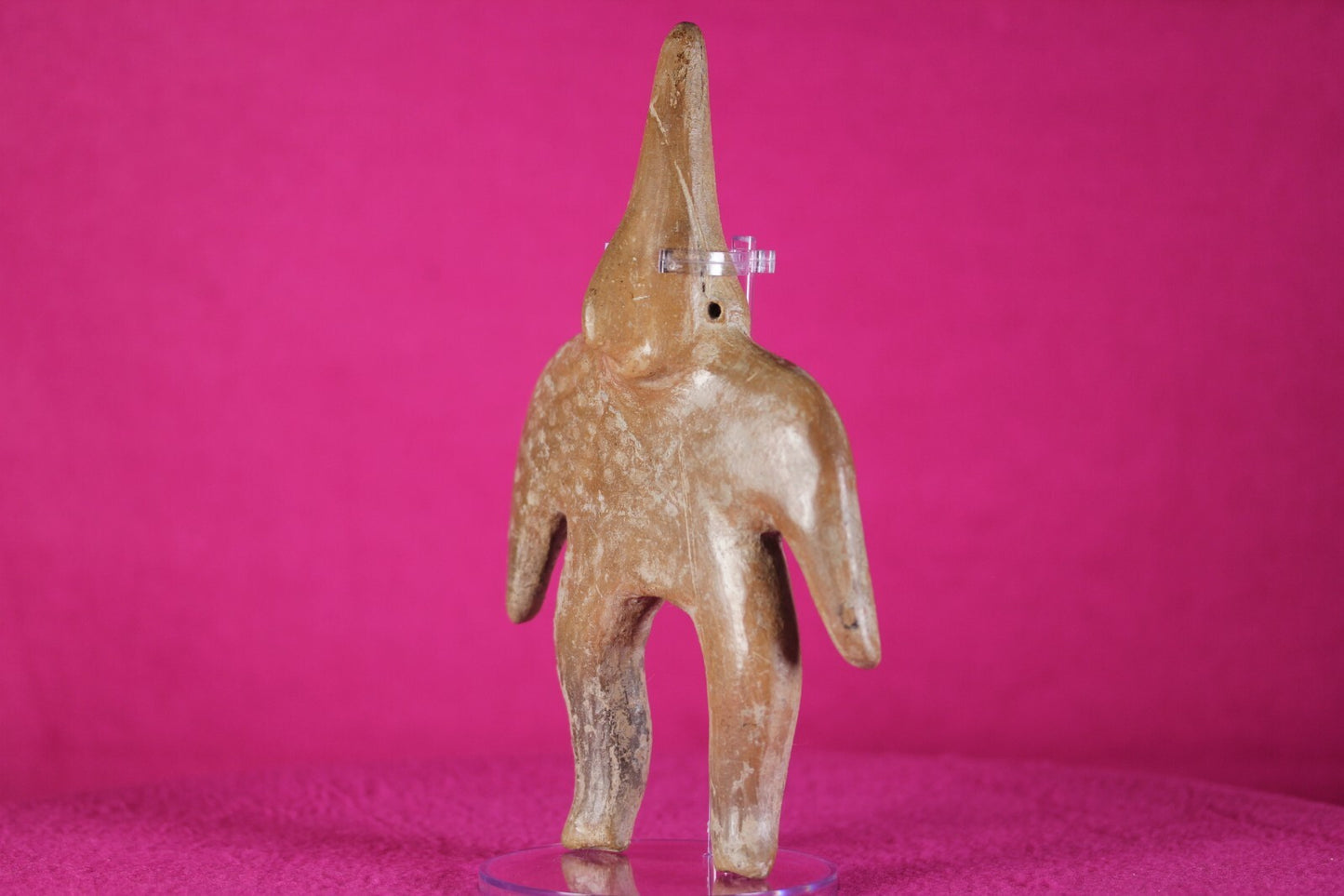 Authentic Pre Columbian Artifact Tomb Figure Colima Mexico 300BC-300AD COA T17