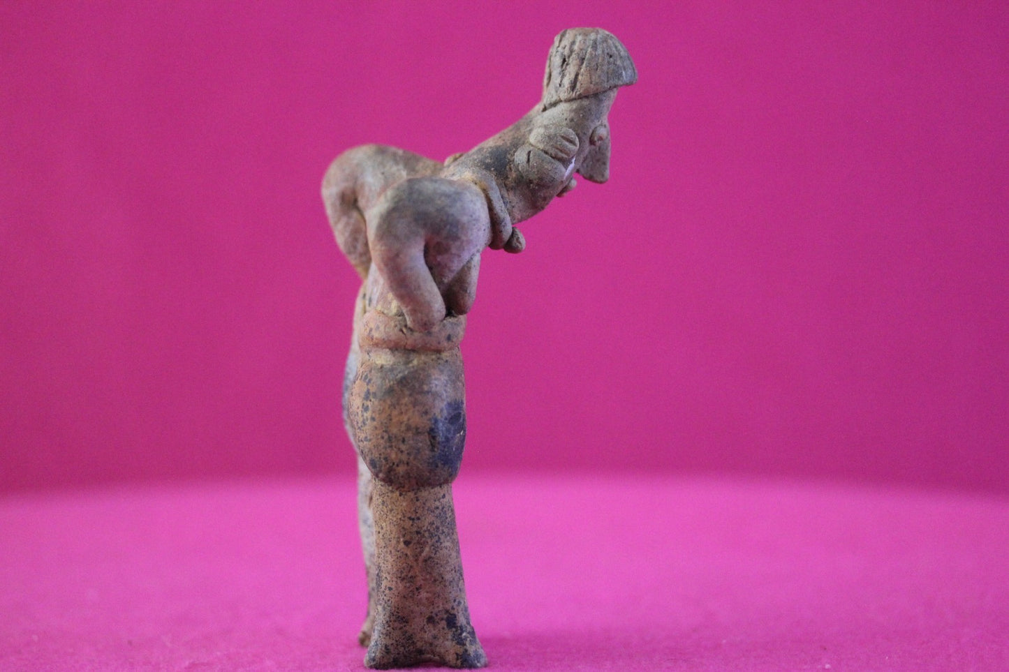 Authentic Pre Columbian Artifact Rare Grandma Tomb Figure Colima Mexico COA 201