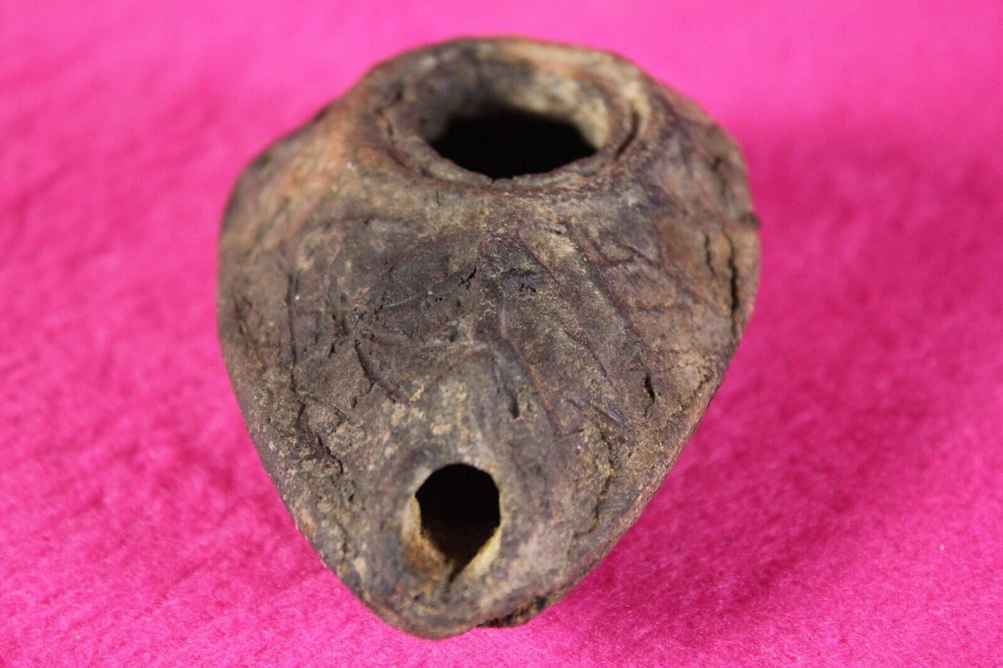 Holy Land Jesus Christ Homeland Artifact Oil Lamp Israel 300-500 AD with COA J45