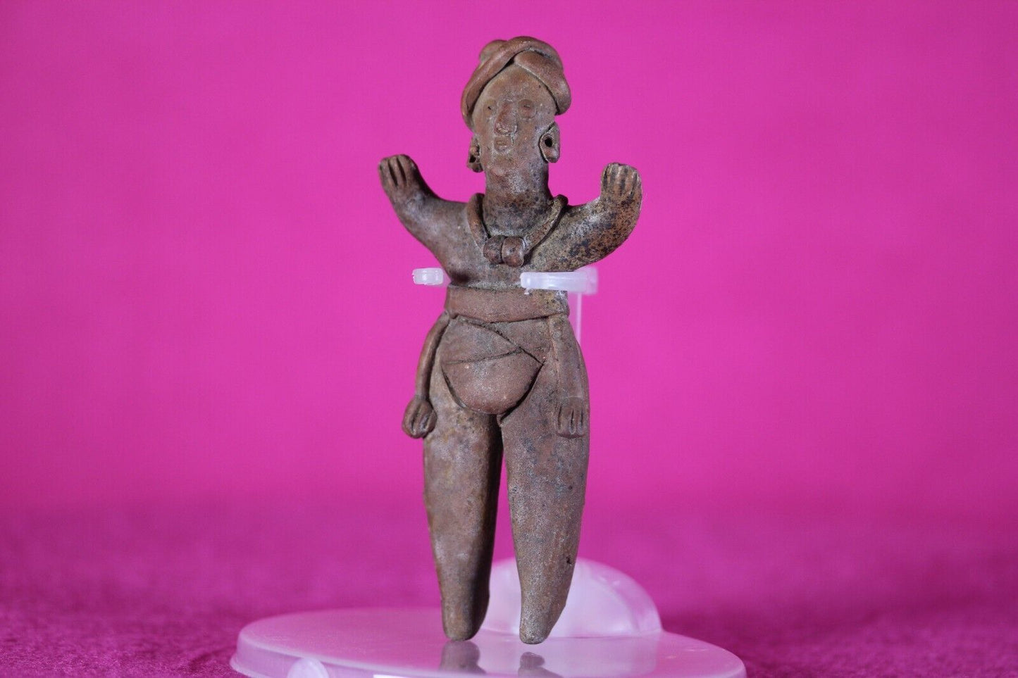 Pre Columbian Artifact Colima Figure Mexico 300BC-300AD Certified COA J74