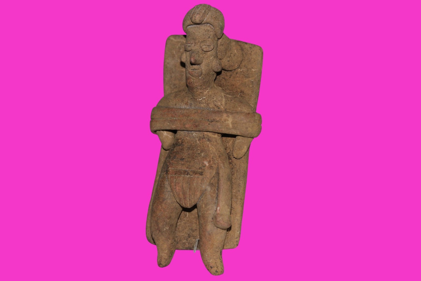Pre Columbian Artifact Authentic Tomb Burial Figure Colima Mexico 100 BC COA 228