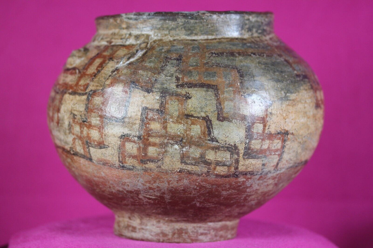 Authentic Pre Columbian Artifact Bowl Nicoya Costa Rica 800-1200 AD COA J22