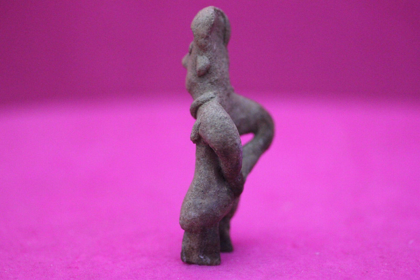 Authentic Pre Columbian Artifact Rare Grandma Tomb Figure Colima Mexico COA 157