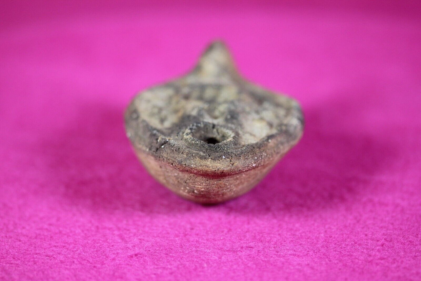 Holy Land Jesus Christ Homeland Biblical Artifact Oil Lamp Israel 100-500 AD J70