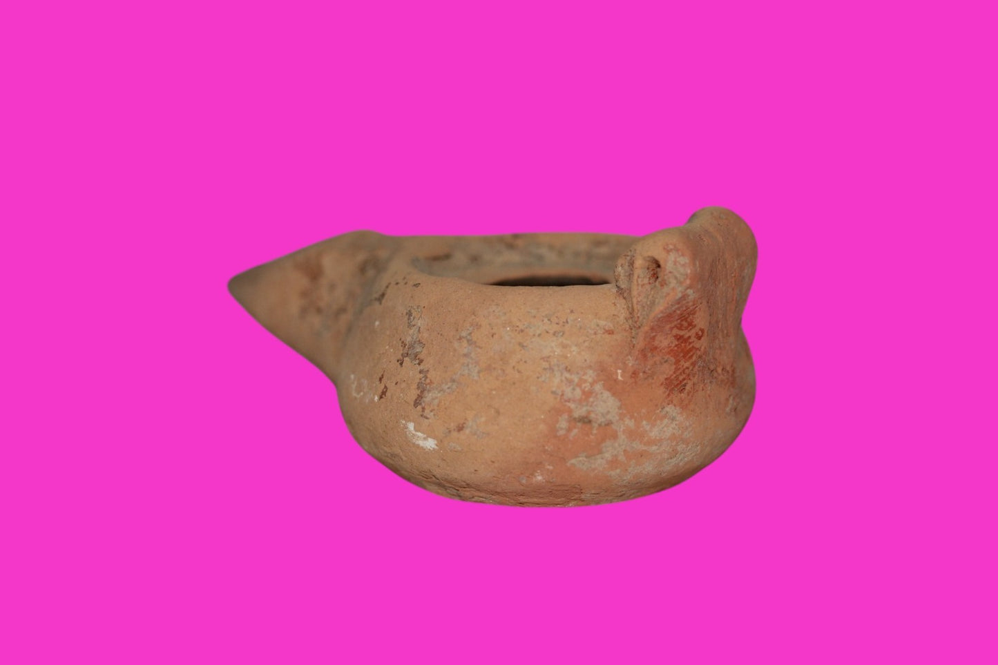 Jesus Christ Homeland Oil Lamp Authentic Holy Land Artifact 100-400 AD COA J105