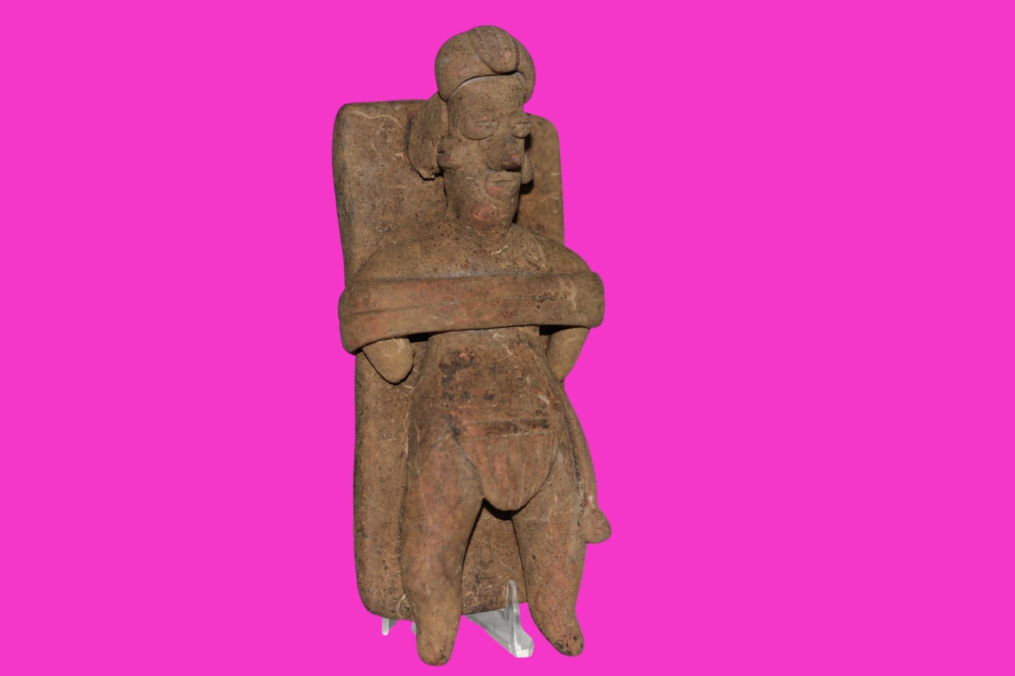 Pre Columbian Artifact Authentic Tomb Burial Figure Colima Mexico 100 BC COA 228