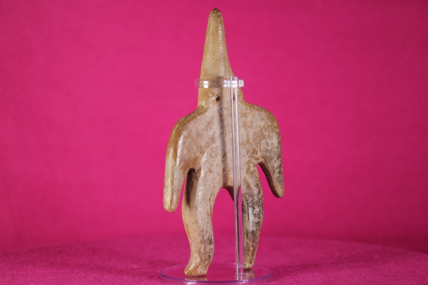Authentic Pre Columbian Artifact Tomb Figure Colima Mexico 300BC-300AD COA T17