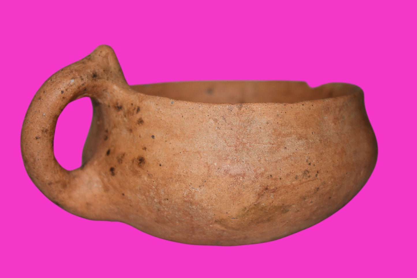 Holy Land Artifact Authentic 4000 Year Old Cup Time of Abraham 2000 BC COA J116
