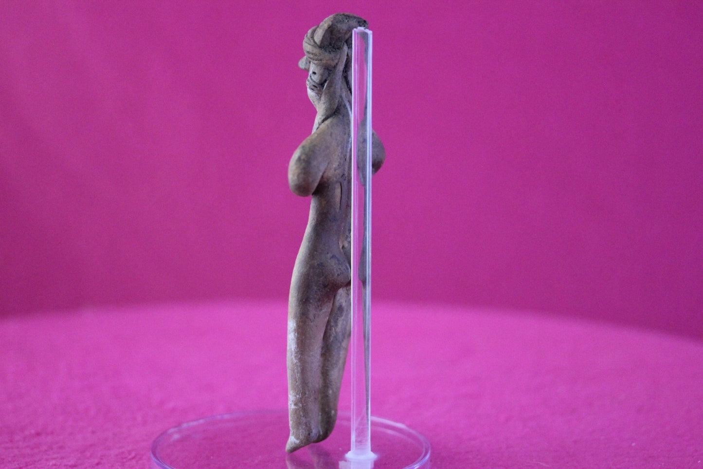Authentic Pre Columbian Artifact Pretty Lady Tomb Figure Colima Mexico COA 204