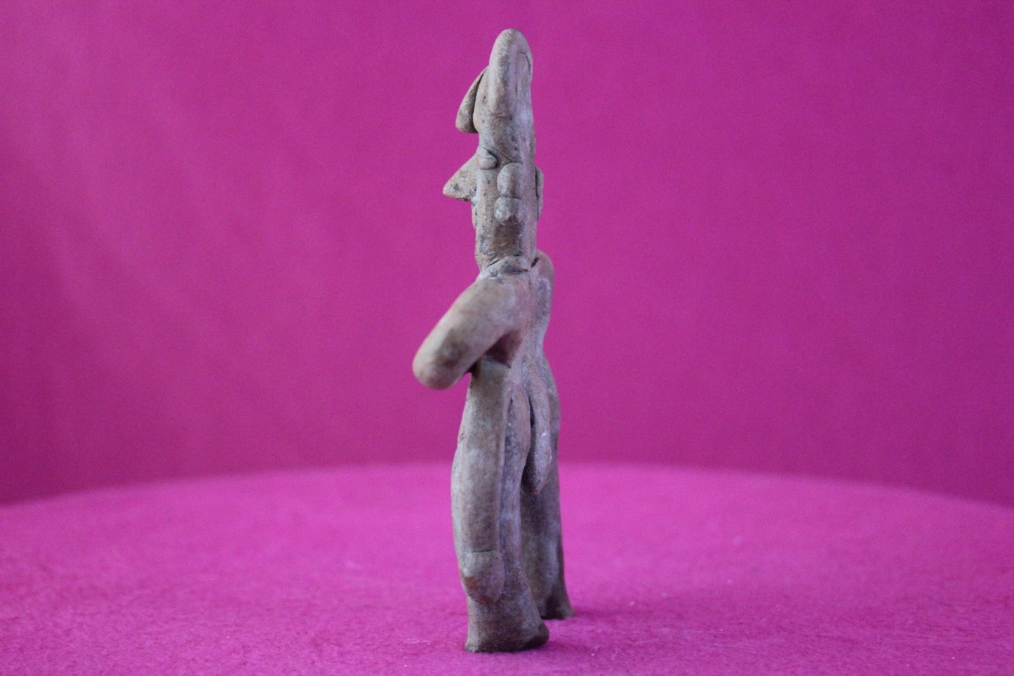 Authentic Pre Columbian Artifact Male Shaman Tomb Figure Colima Mexico COA 200