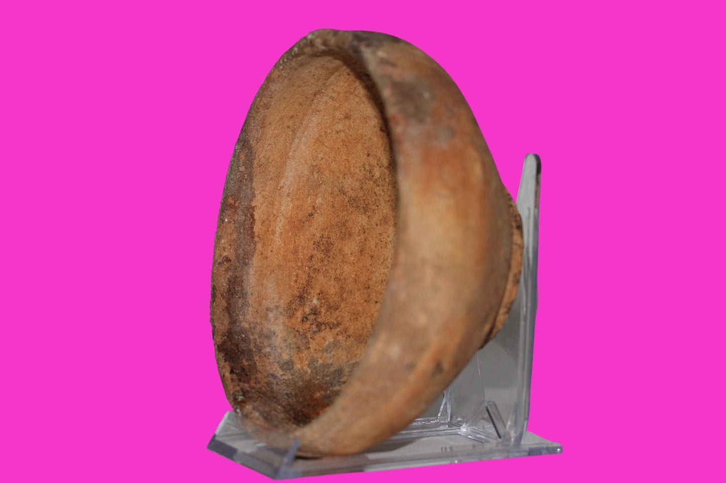 Holy Land Artifact Authentic 4000 Year Old Bowl Time of Abraham 2000 BC COA J126