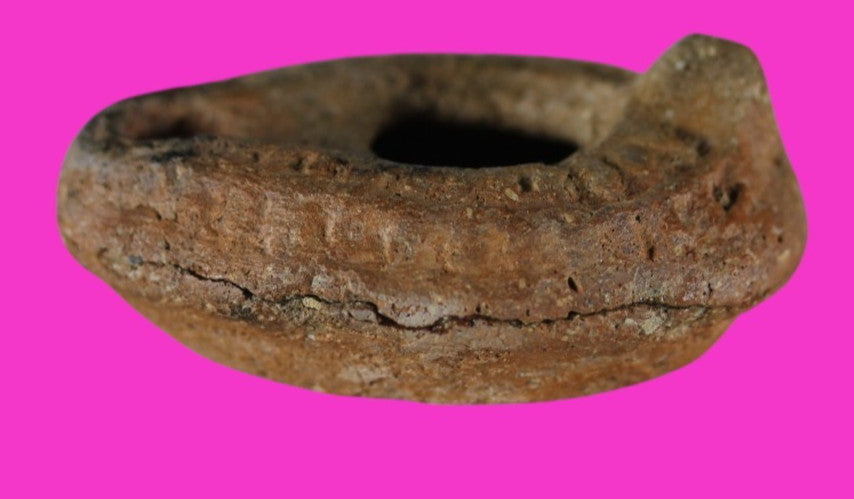 Jesus Christ Homeland Oil Lamp Authentic Holy Land Artifact 100 - 400 AD COA L11