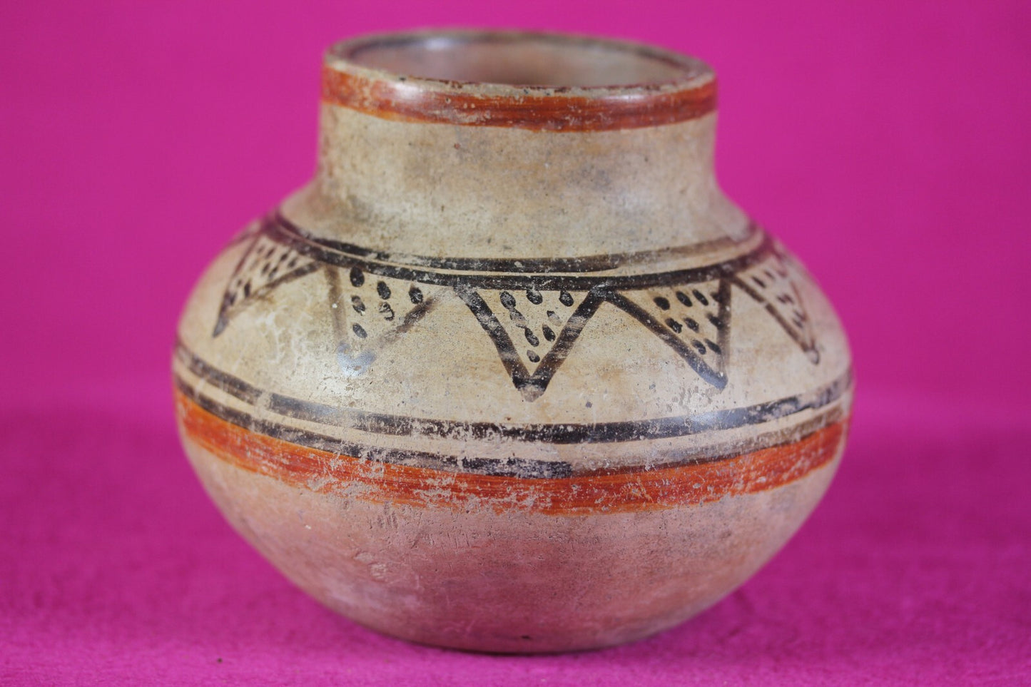 Authentic Pre Columbian Artifact Decorated Bowl Costa Rica 700-1400 AD COA J99