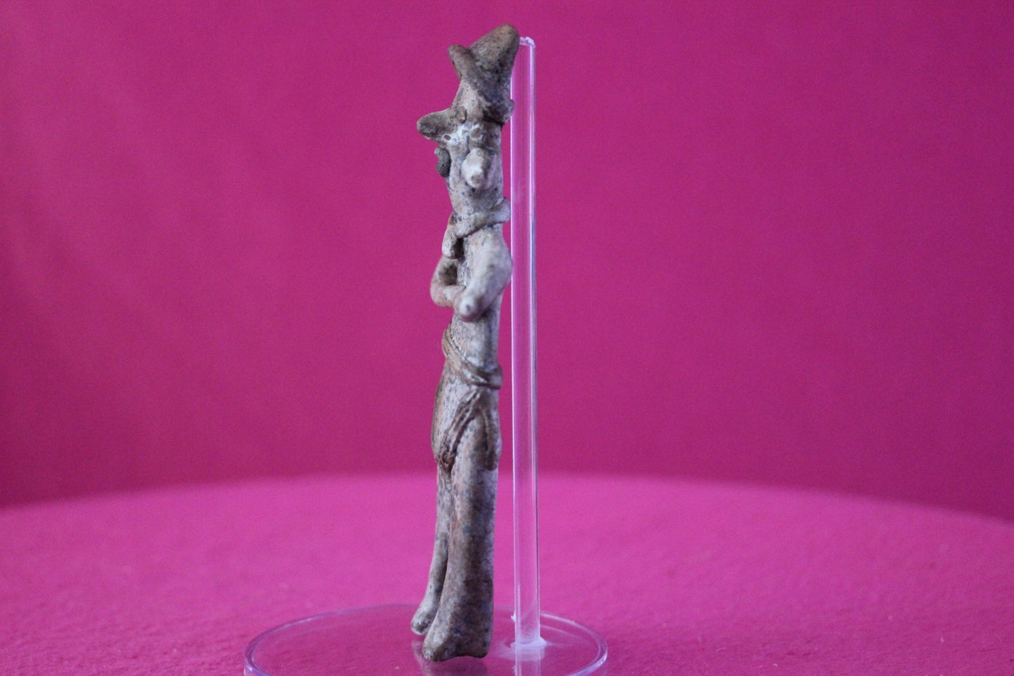 Authentic Pre Columbian Artifact Tomb Figure Colima Mexico 100 BC-250 AD COA 203