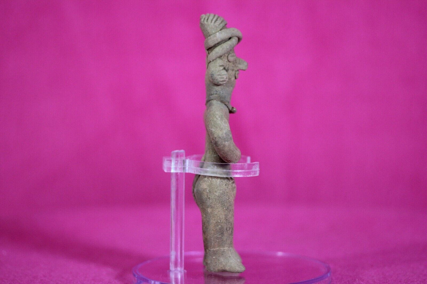 Authentic Pre Columbian Artifact Tomb Figure Colima Mexico 200 BC-500 AD COA T99
