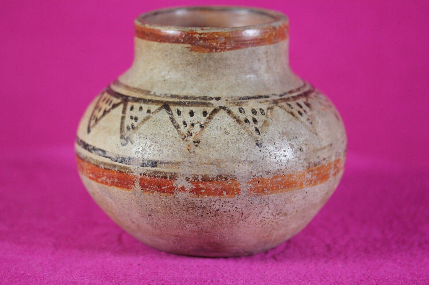 Authentic Pre Columbian Artifact Decorated Bowl Costa Rica 700-1400 AD COA J99