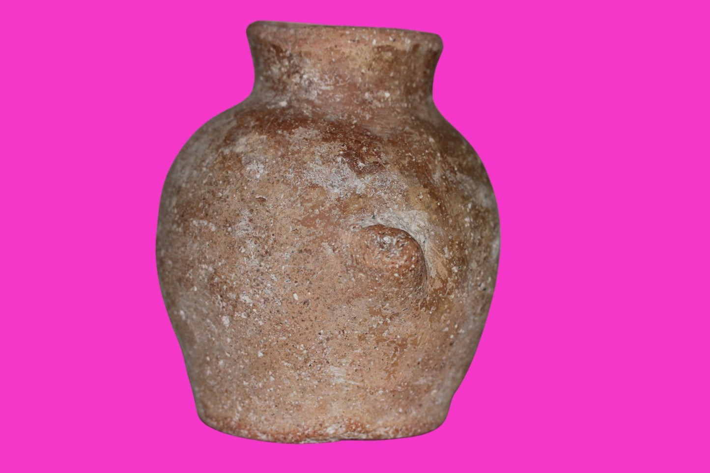 Holy Land Artifact Authentic 5500 Year Old Jar Early Bronze Age 3500 BC COA J142