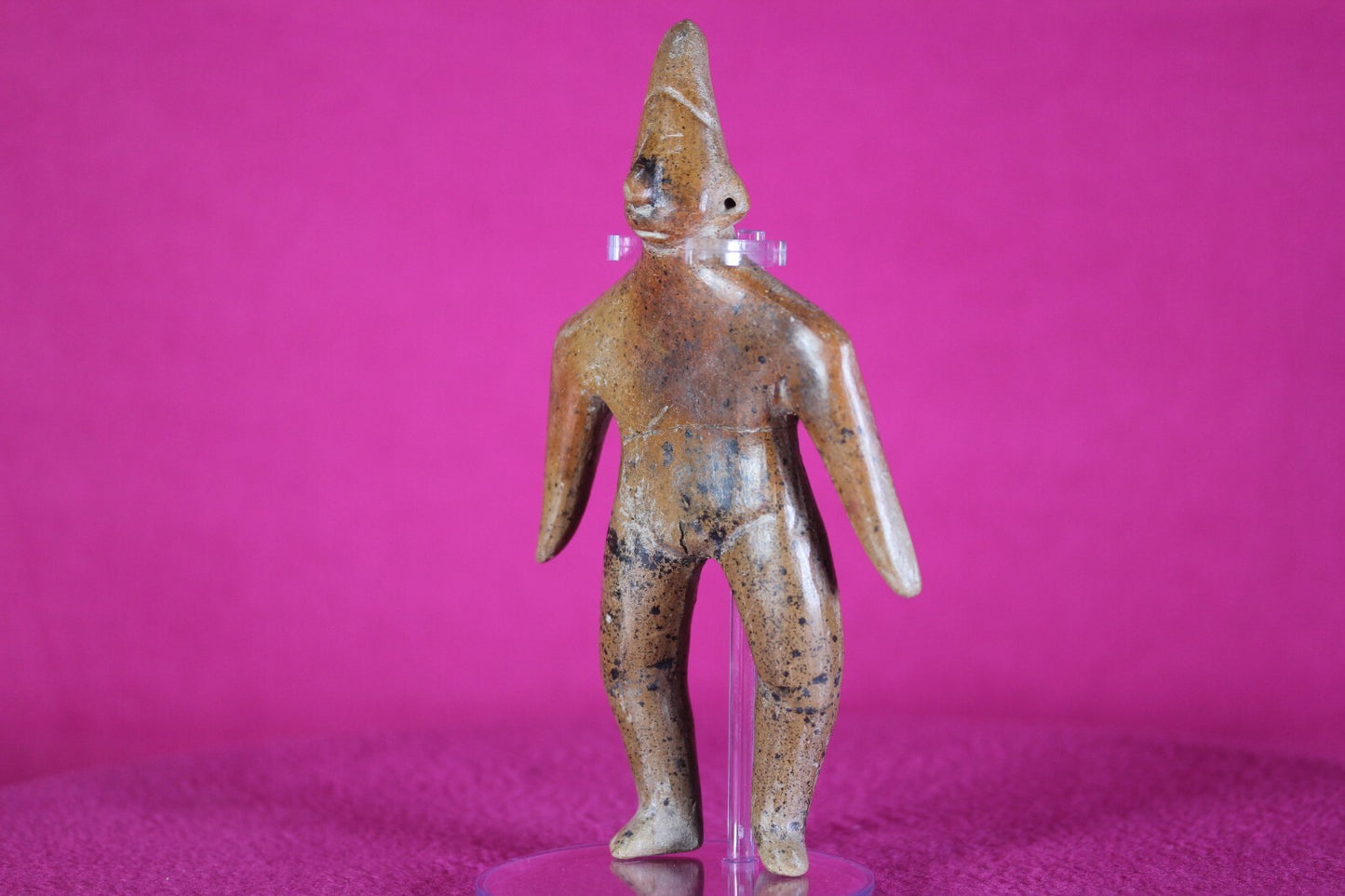 Pre Columbian Artifact Colima Shaman Mexico 200 BC-300 AD ex Primitivo COA T33