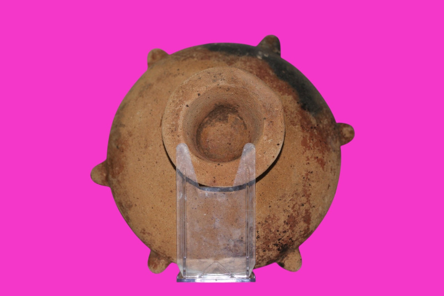 Authentic Pre Columbian Artifact Pedestal Bowl Nicoya Costa Rica 500 AD COA J45