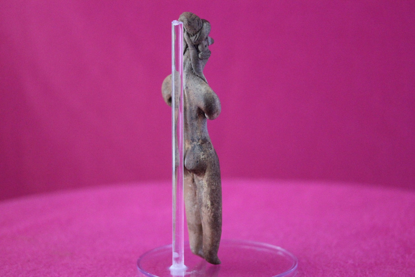Authentic Pre Columbian Artifact Pretty Lady Tomb Figure Colima Mexico COA 204