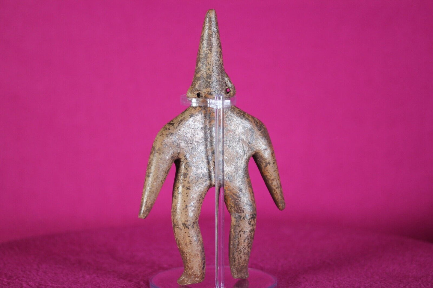 Authentic Pre Columbian Artifact Tomb Figure ColimaEx Arte Primitivo COA T50