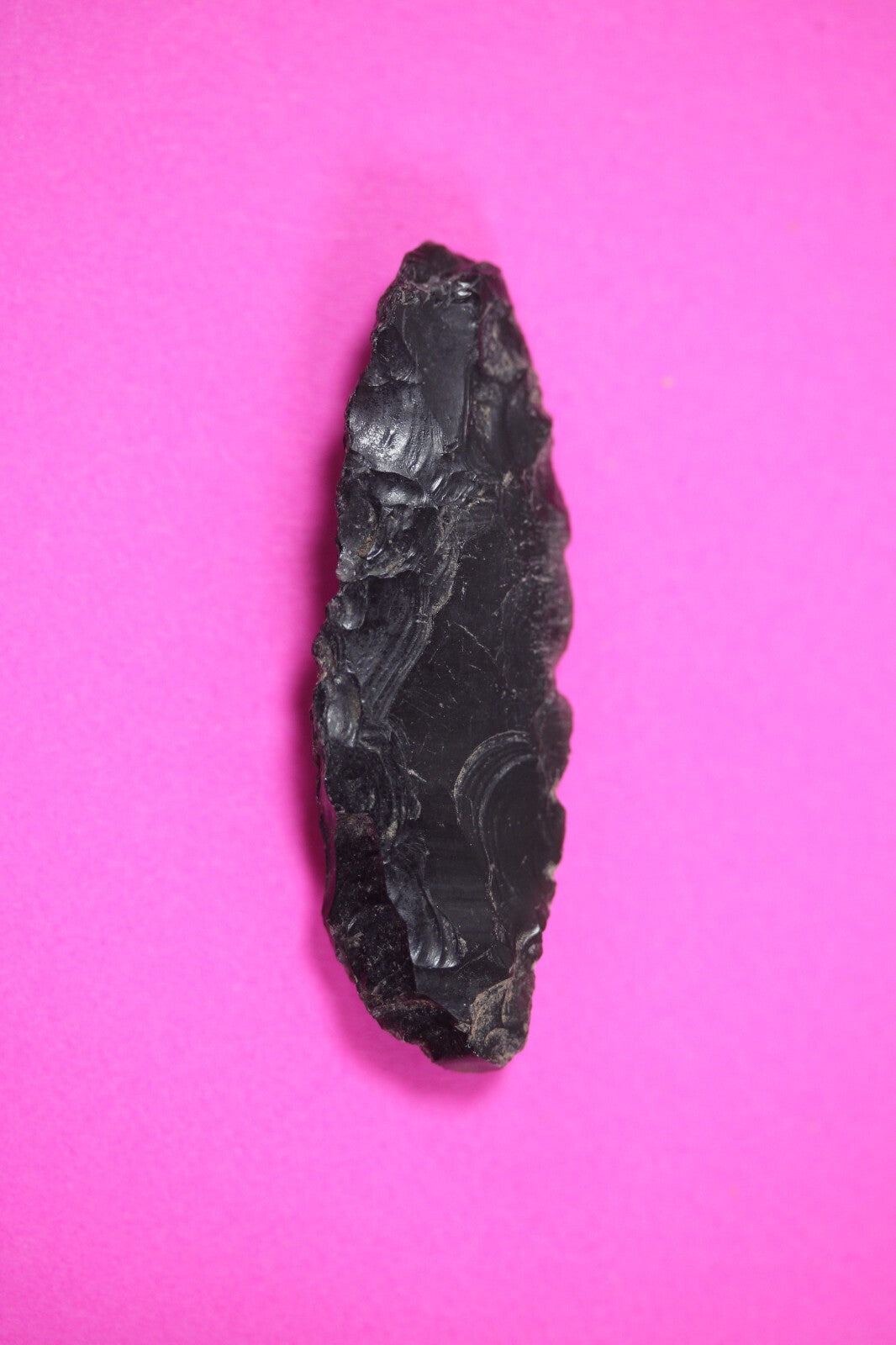 Authentic Pre Columbian Artifact Aztec Arrowhead Battle of Mexico City COA 59