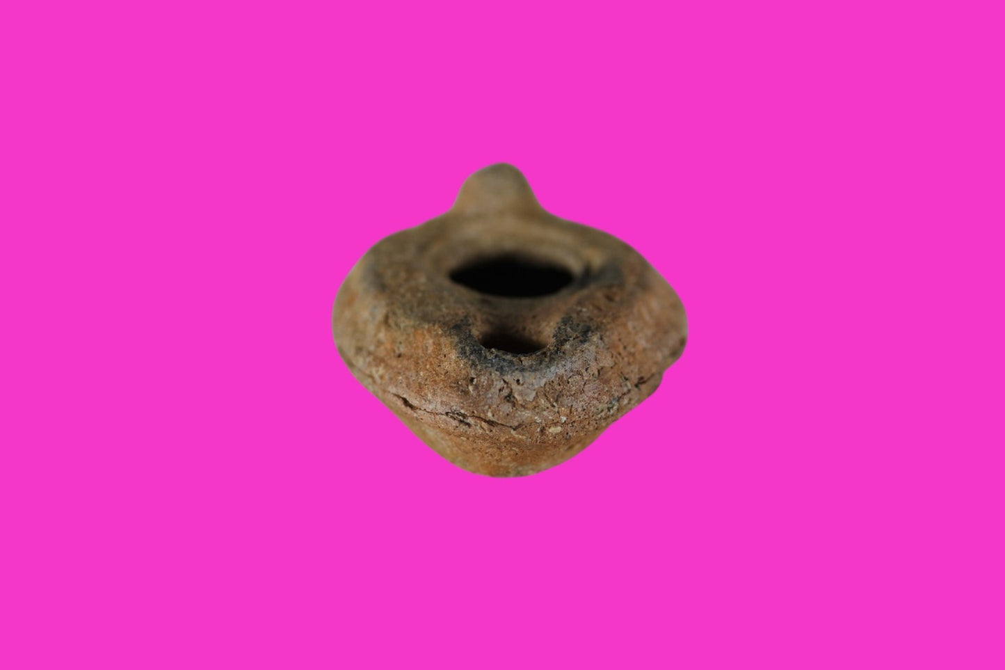 Jesus Christ Homeland Oil Lamp Authentic Holy Land Artifact 100 - 400 AD COA L11